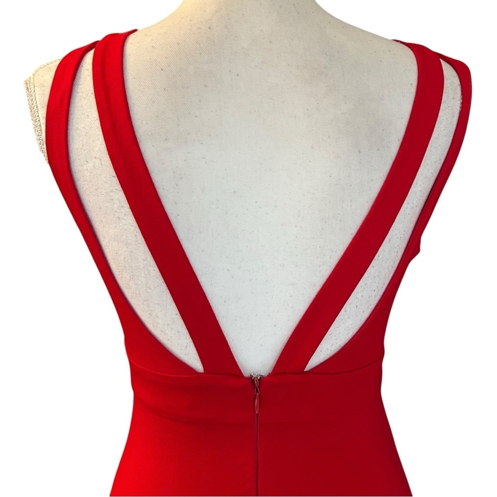 Lulu's Red Mini Dress - Picture 7 of 12